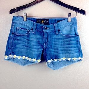 Lucky Brand Daisy Riley Denim Shorts